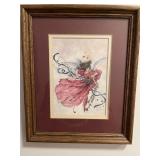 2 pictures on wall