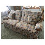 Floral 2 cushion couch - 89" long