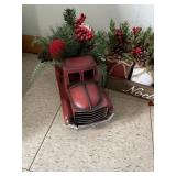 Red truck & Noel mason jars
