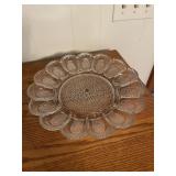 Clear egg tray
