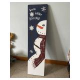 Snowman porch piece