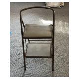 Metal 2 step stool
