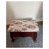 Floral step stool