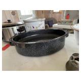 Granite roaster, Wagner ware #8 skillet