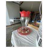 Bucket, humming bird feeder, more