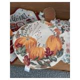 Stack of placemats