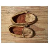 Vintage baby moccasins
