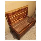 Vintage all cedar chest