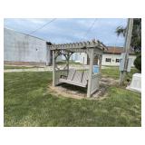 Composite outdoor swing