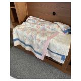 Quilt -pink & blue