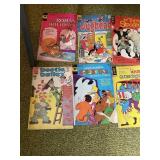 8 vintage comics