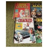 8 - Mad, Cracked & more vintage comics