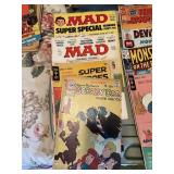 12 vintage comics