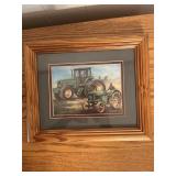 John Deere picture frame & John Deere picture
