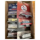 Flat of collectible toys