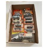 Flat of Match Box cars