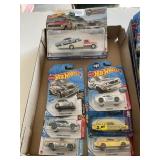 Flat of Hot Wheels