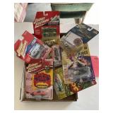 Flat of collectible Johnny Lightening toys