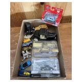 Flat of collectible toys