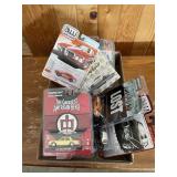 Flat of collectible toys
