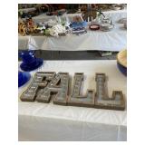 Fall letters from Hobby Lobby