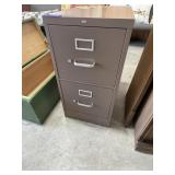 2 drawer metal filing cabinet, more