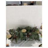 Christmas centerpiece & sign