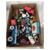 Flat of collectible cars