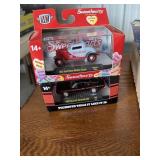Flat of collectible cars