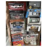 Flat of collectible cars
