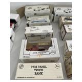 1938 Panel Truck bank, more
