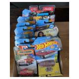 Flat of collectible cars
