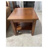 Mission style side table