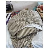 Stack of curtains