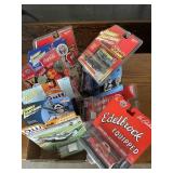 Flat of collectible cars