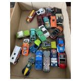 Flat of collectible cars