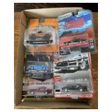 Flat of collectible cars