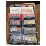 Flat of collectible cars
