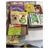 5 boxes of kids books