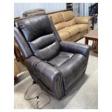 FlexSteel dark brown electric recliner chair