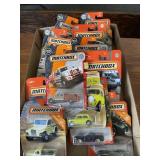 Flat of Match Box cars