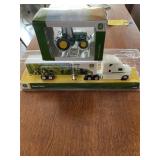 John Deere hauler semi, JD Christmas ornament