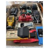 Flat of 10 collectible cars & trucks