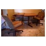 Dining Table w/Leaf & Four Chairs