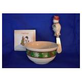 NIB Longaberger Dish & Spreader