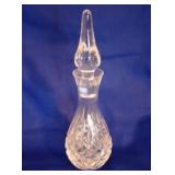 Crystal Perfume Decanter, Approx 7" h