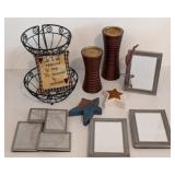 Frames & Primitive Themed Decor