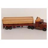 Hand Made Wood Truck & Trailer