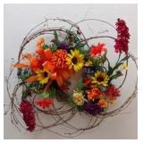 Floral Wall Decor Approx 27" tall x 25