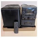 Stereo System, CD Player, Radio & Speakers